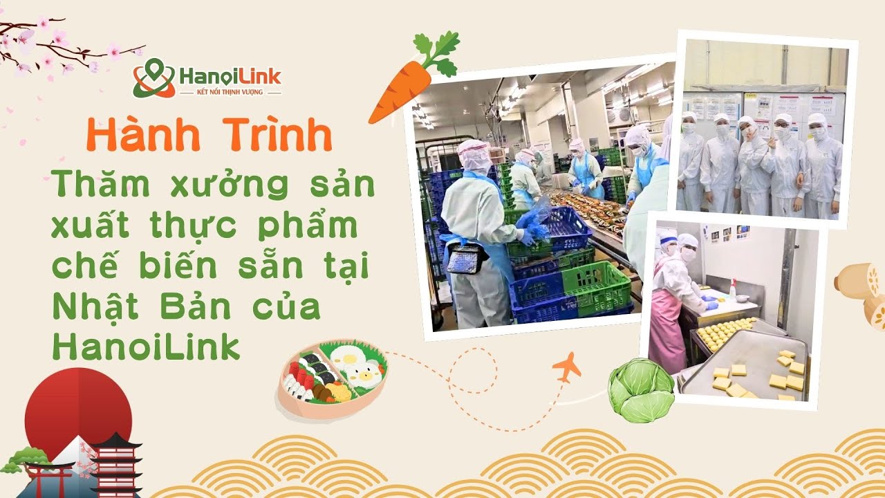 Thực tế công việc tại xưởng sản xuất thực phẩm tại Nhật