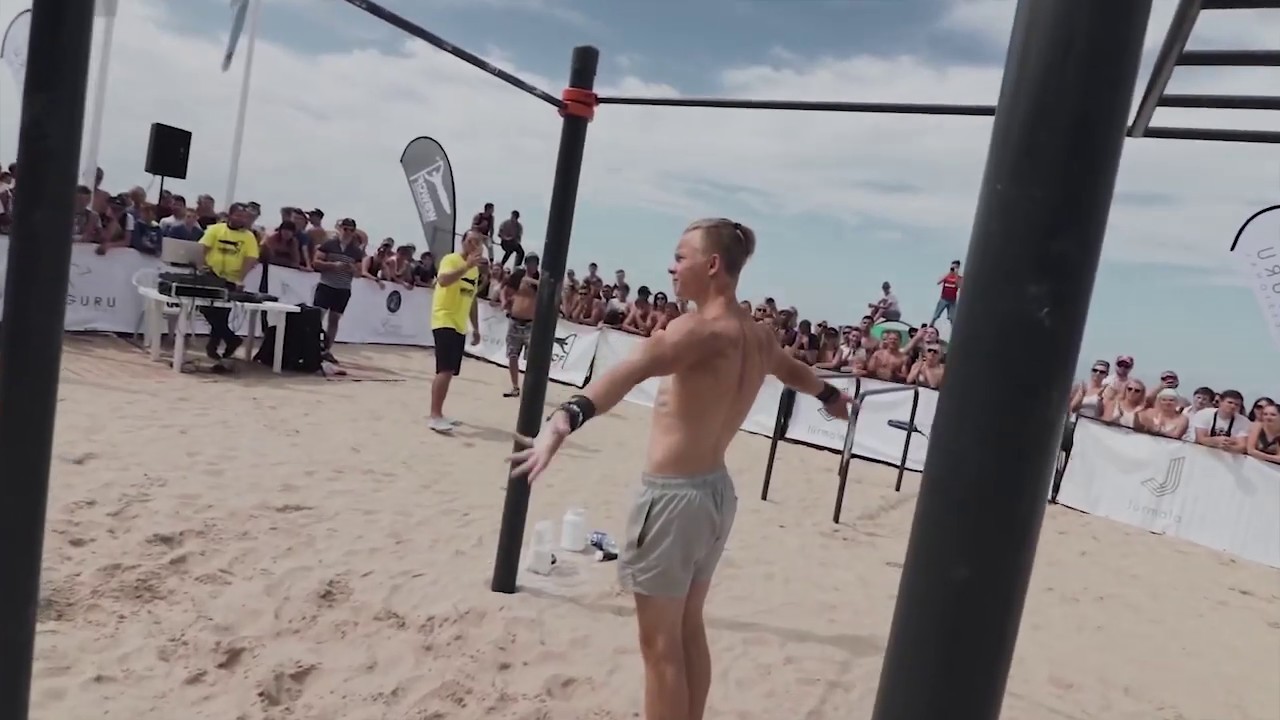 WSWCF Academy Street Workout World Cup 2019 stage in Jurmala