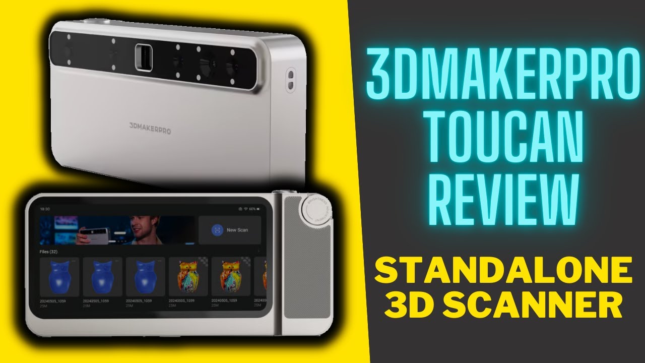 Reviewing the Toucan Stand Alone 3D Scanner from 3DMakerpro