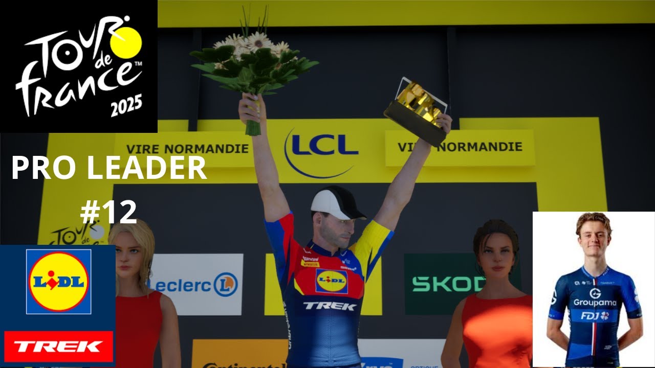 ECHAPPEE VICTORIEUSE A TOULOUSE - TOUR DE FRANCE 2025 - PRO LEADER #12