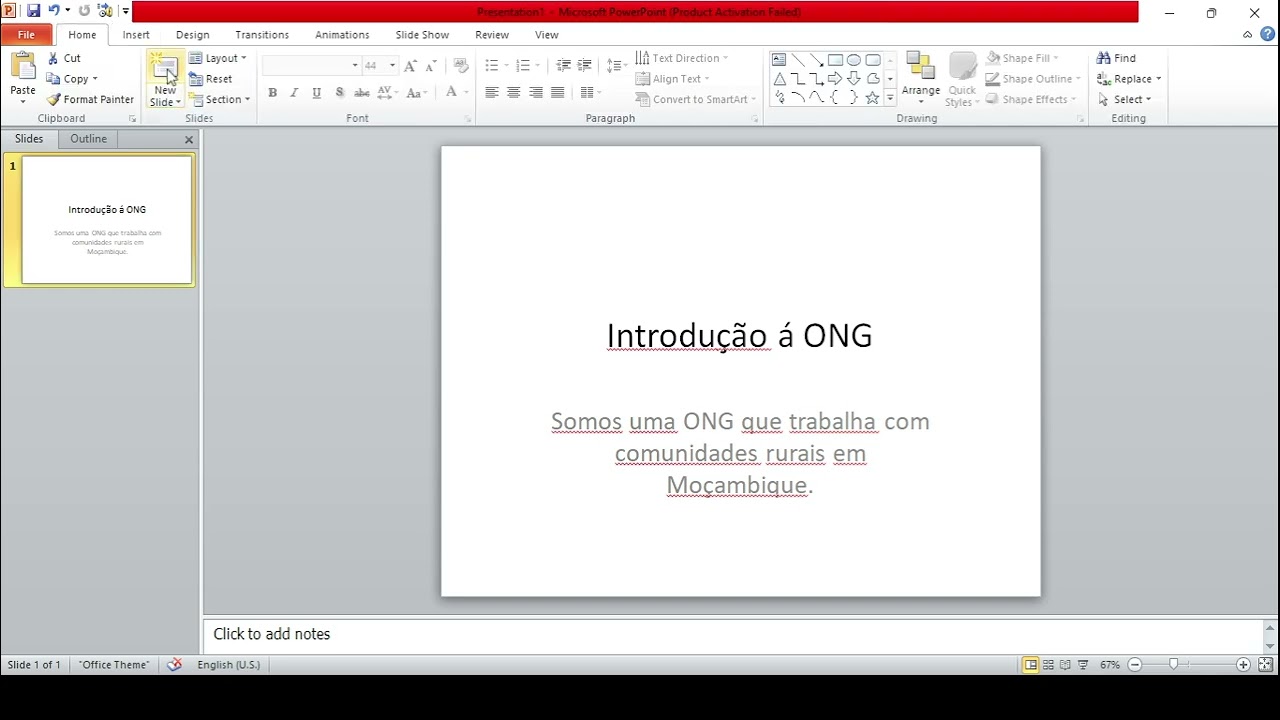 3. Comunicação e Apresentação com MS PowerPoint 