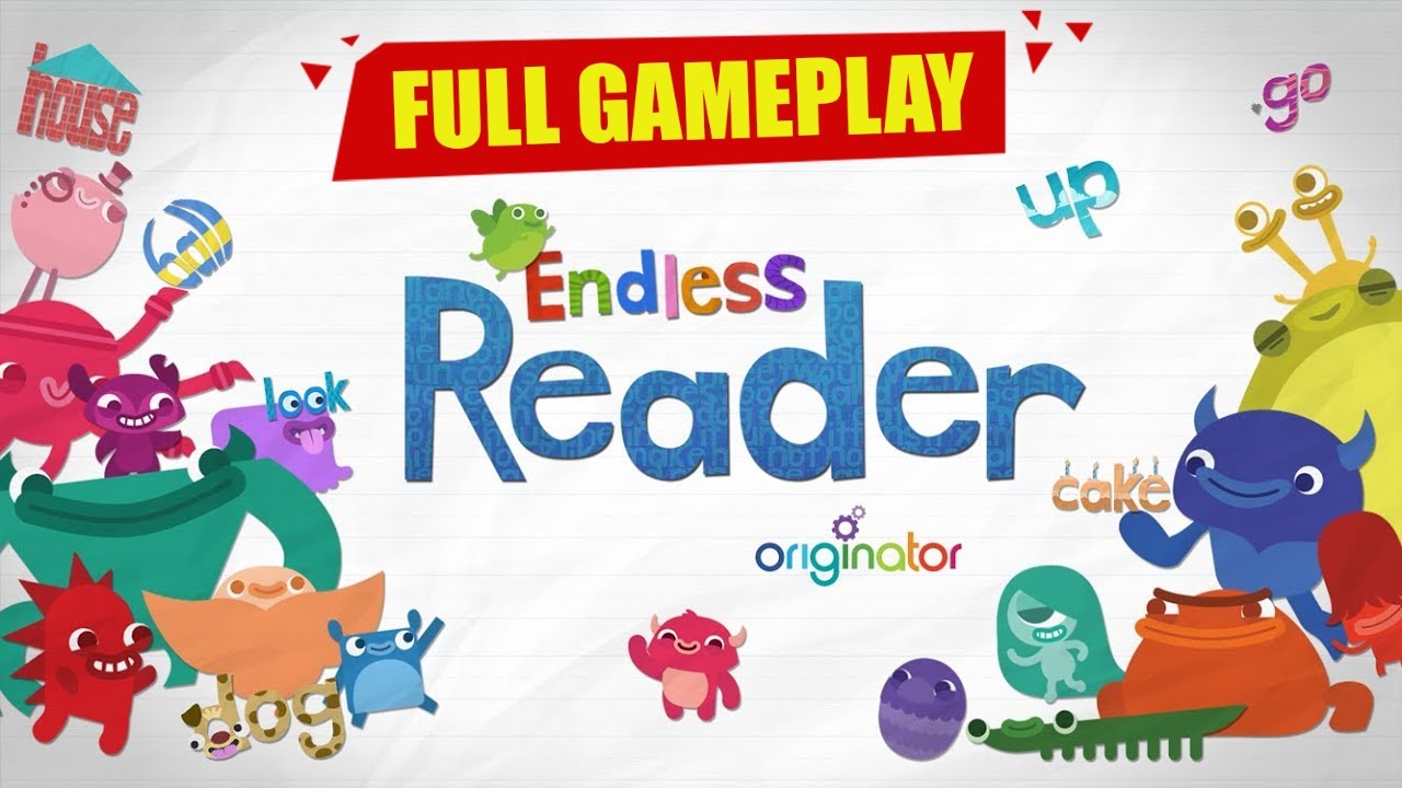 🔤 Endless Reader Full Gameplay - 6 Hours of Educational Fun for Kids! 📚 | Originator Inc.