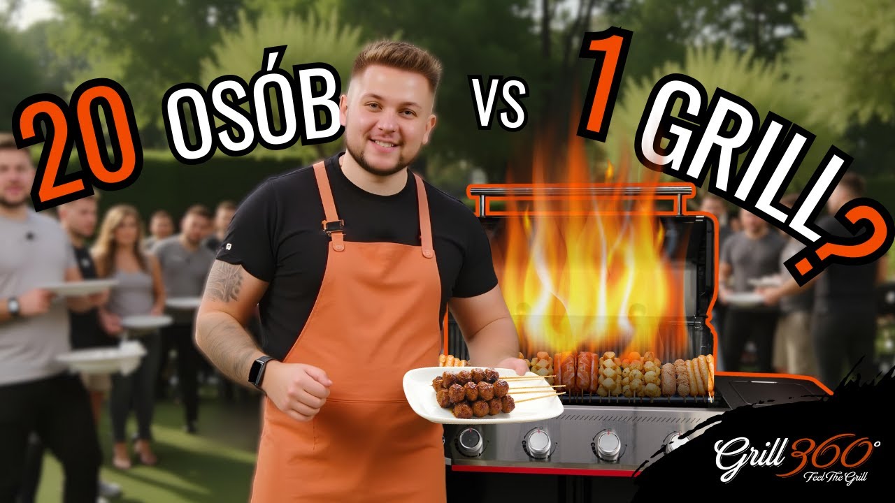🔥 Czy ten grill pomieści jedzenie dla 20 os&oacute;b? Weber Genesis E-415W | RECENZJE GRILL360
