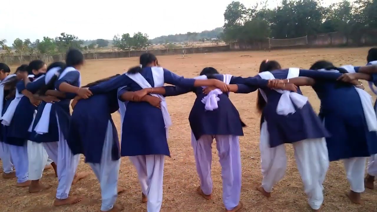Dhemsa dance by students. Govt.SSD GHS Jodinga.💃💃💃