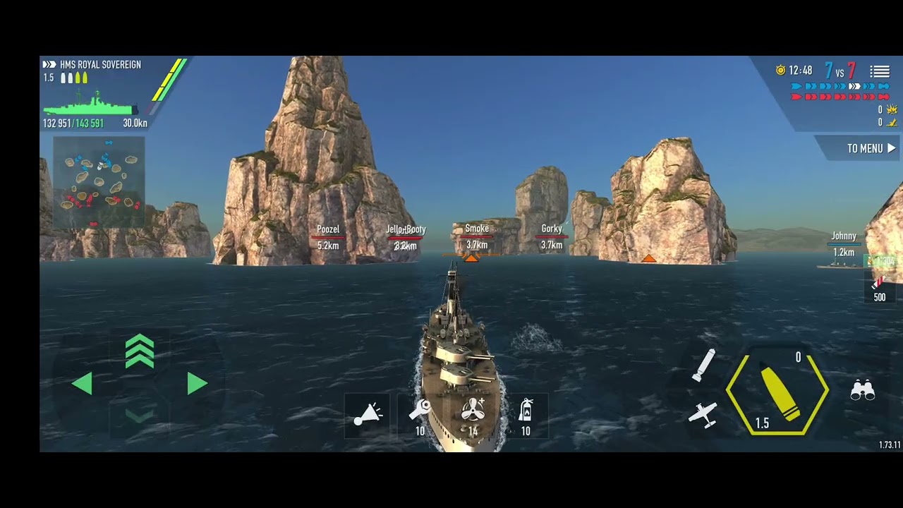 Battle war ship