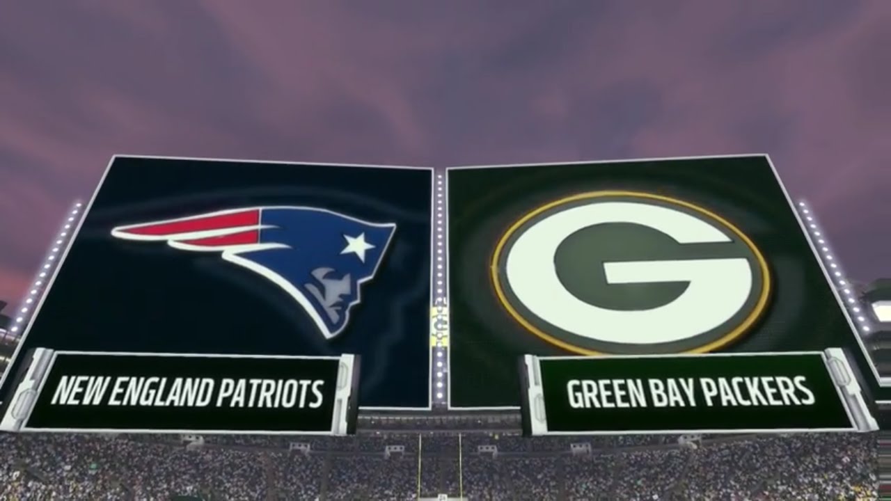 Madden 17: New England Patriots Vs Green Bay Packers (No Tom Brady?!?)
