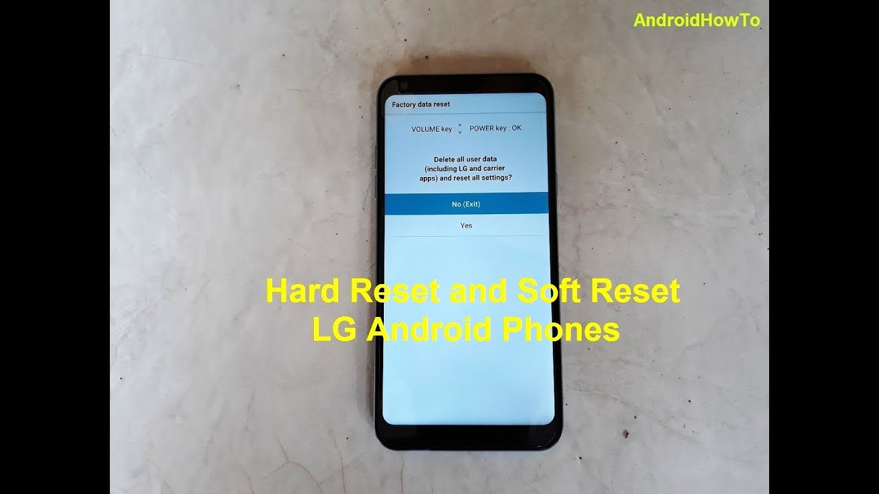LG K4 M160 Hard reset and Soft Reset