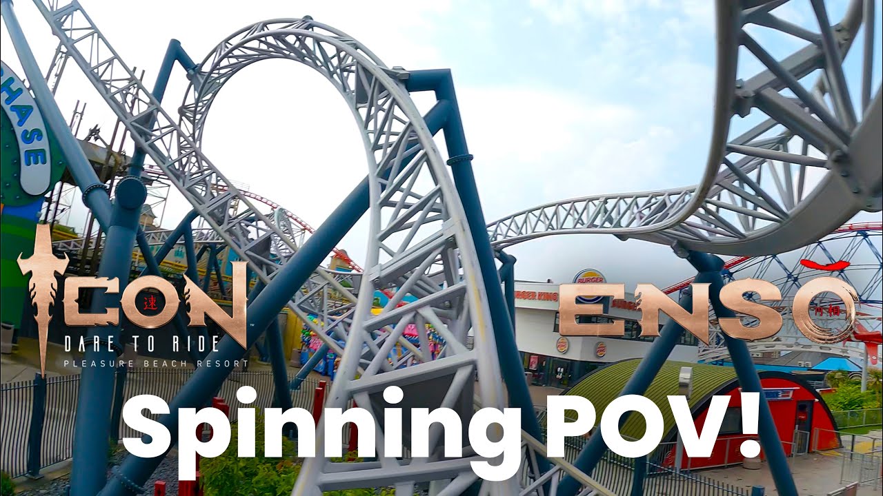 Icon POV Special "Enso" Spinning Seat | Blackpool Pleasure Beach Launch Coaster