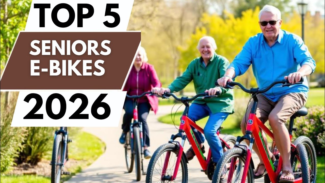 TOP 5 BEST SENIORS E-BIKES IN 2026 