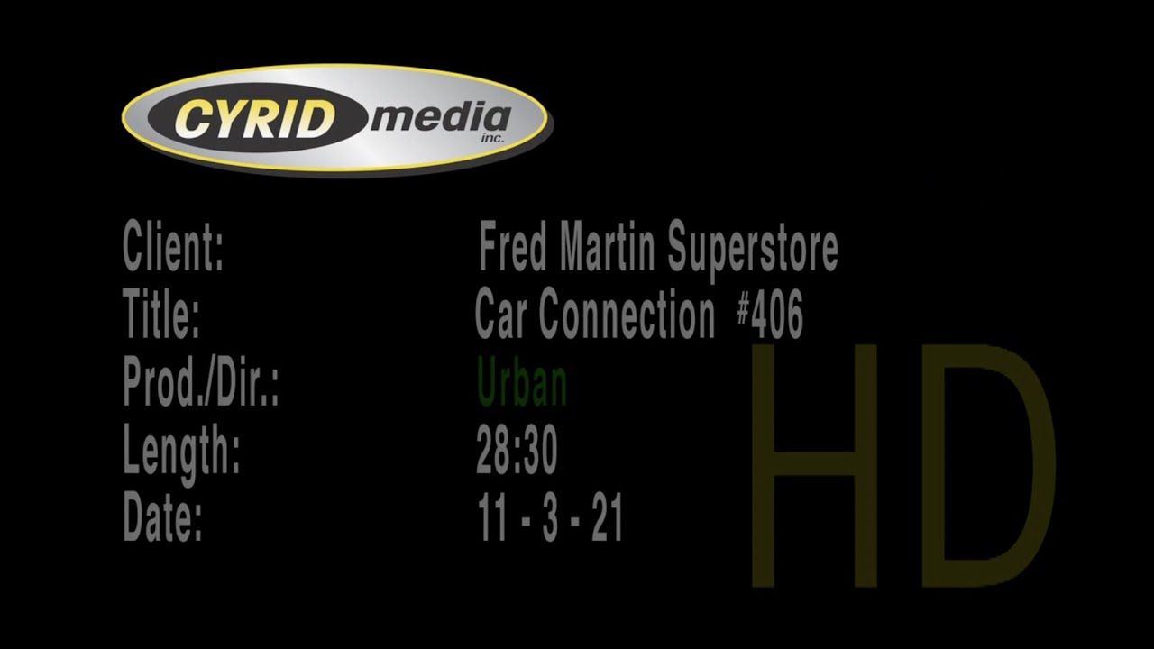 Fred Martin Superstore's Car Connection - 0% Fall Sales Event - 11-3-21 