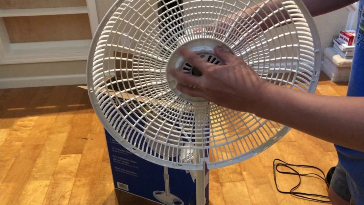 How to Assemble Lasko Pedestal Fan