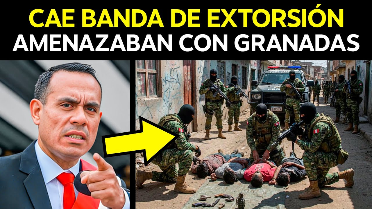 🚨SE LES ACABÓ EL PODER: PNP DESBARATA BANDA QUE EXTORSIONABA POLLERÍAS EN LIMA