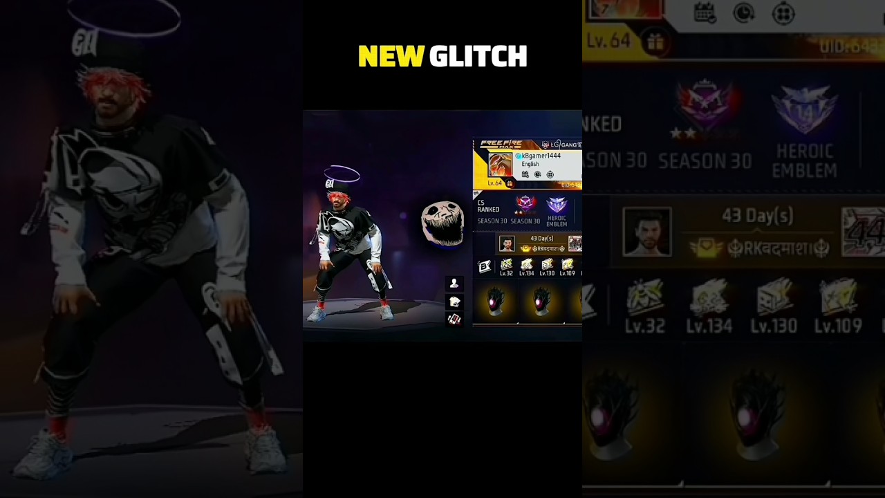 NEW GLITCH 🤯 IN FREE FIRE 🔥 | FREE FIRE PROFILE GLITCH | FREE FIRE NEW GLITCH | FREE FIRE NEW TRICK