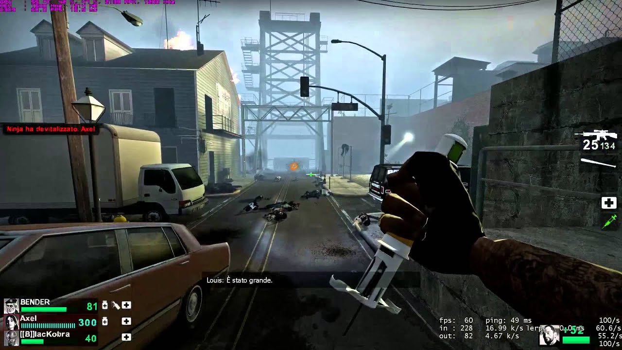 Left 4 Dead 2 HD The Sacrifice Bender charger fail!!