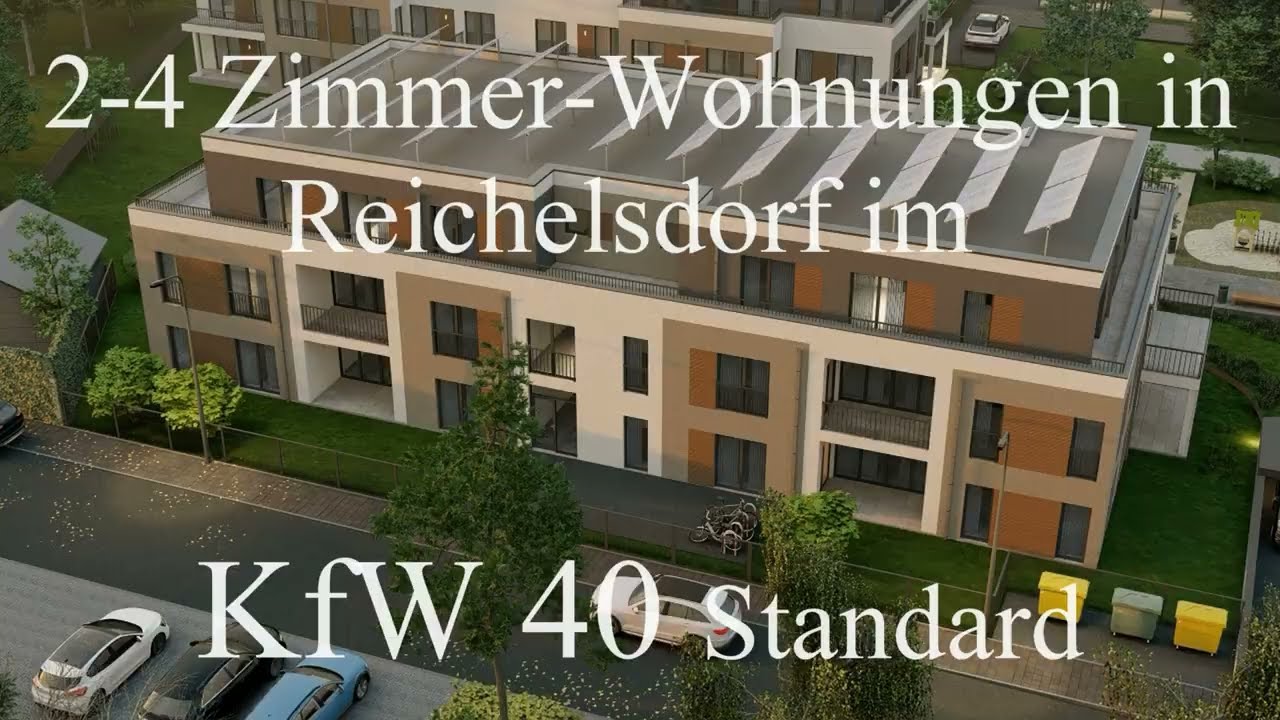2-4 ZIMMER-WOHNUNGEN IN NÜRNBERG - REICHELSDORF IM KFW40 STANDARD