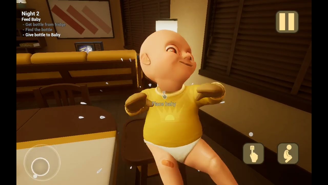 Part = 1 of the Baby  in yellow 