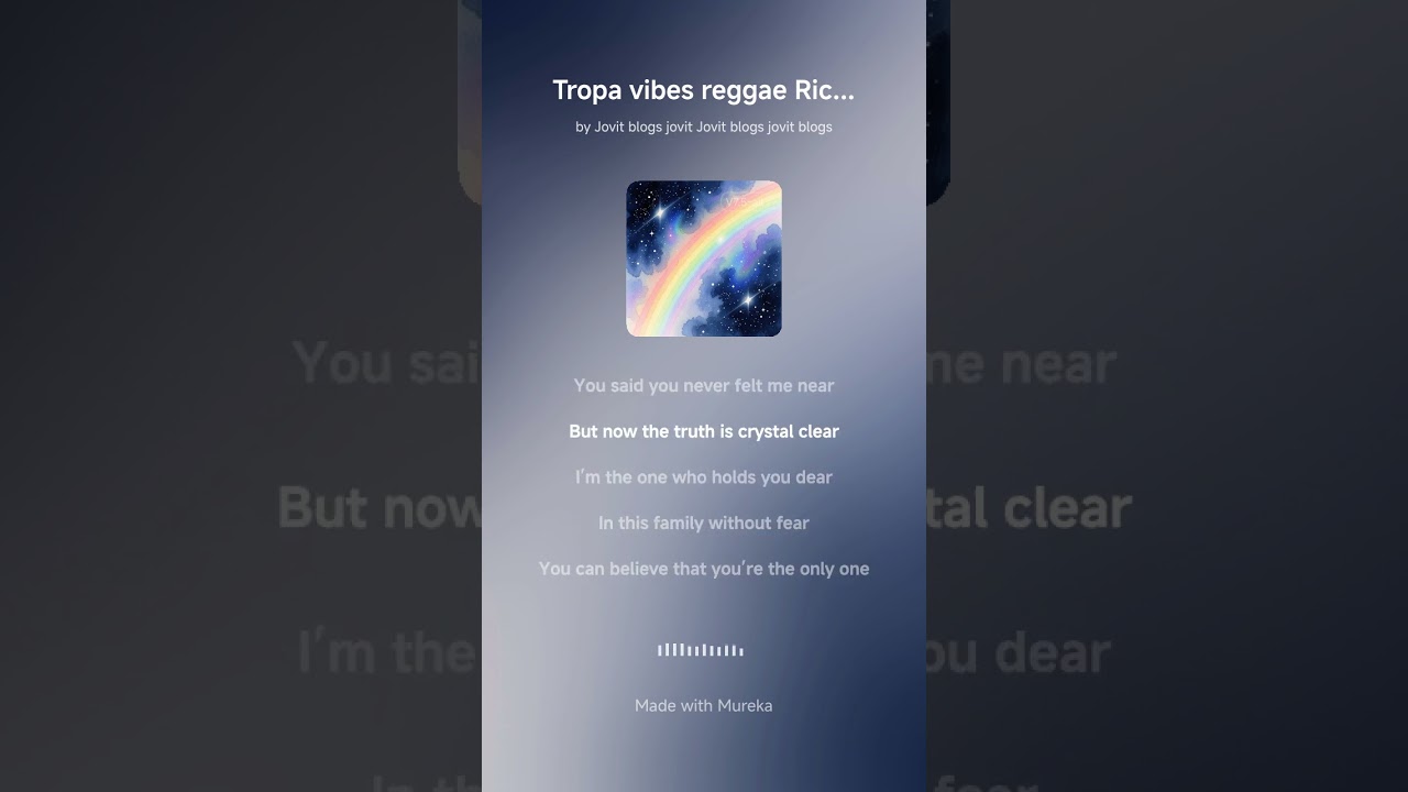 Tropa vibes Reggae ricky remix feeling better now night is young music