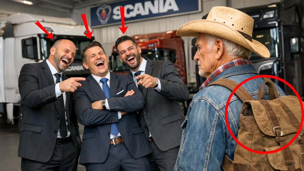 “LLÉVEME 4 CAMIONES SCANIA, PAGO HOY MISMO”, DIJO EL ANCIANO DEL SOMBRERO. SE RIERON… ¡GRAVE ERROR!