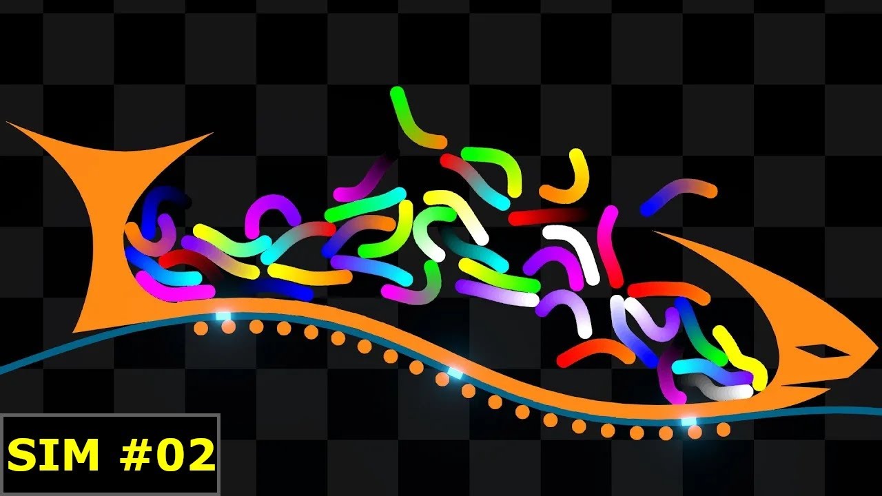 Roller Coaster - Survival Worm Race [Sim #2]
