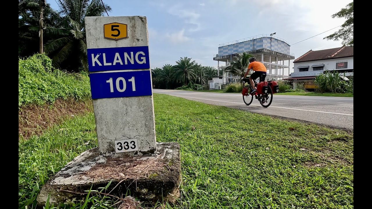 Cycling Malaysia (Melaka - Sungai Panjang)