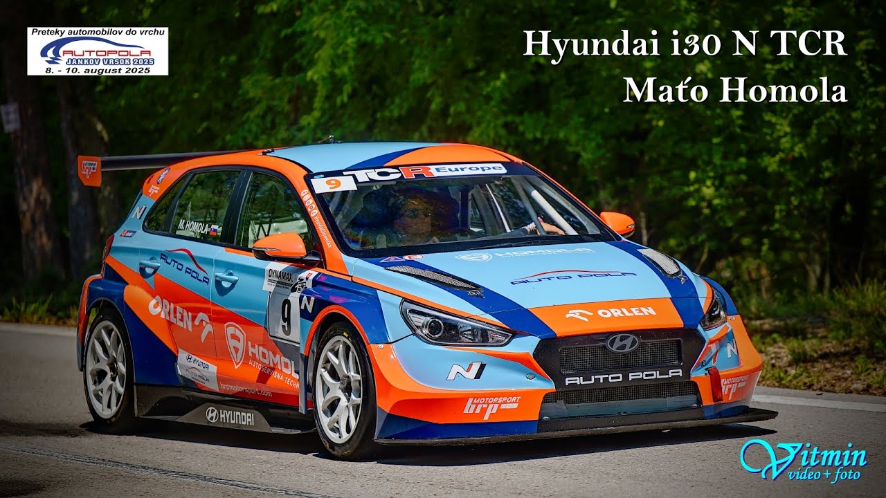 Maťo Homola - Hyundai i30 N TCR - Jankov Vŕšok 2025 - MMSR - 1st place