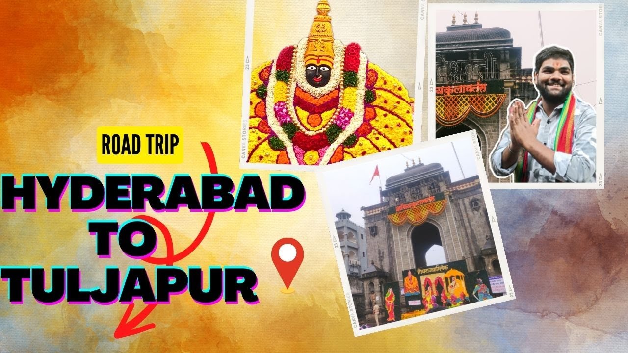 Hyderabad to tuljapur 🙏||ROAD TRIP||Telugu vlog