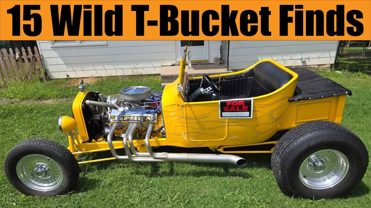 15 Wild Ford T-Buckets for Sale in the USA Show Cars, Street Rods, and 10-Second Drag Chassis