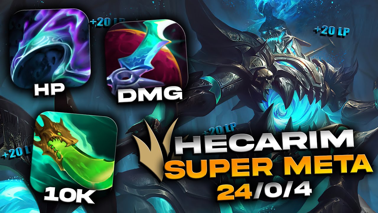 ¡¡GANA ELO GRATIS CON HECARIM JUNGLA !! (Parche 14.15) |#leagueoflegends #lol