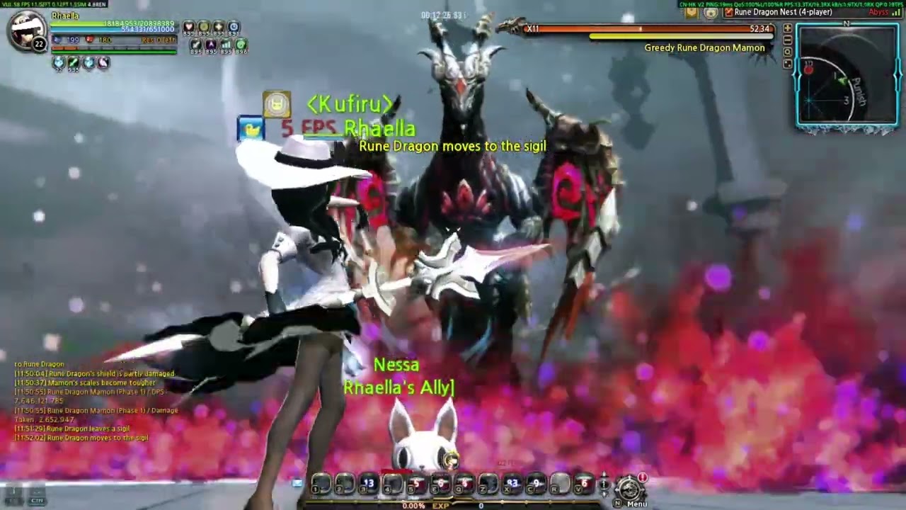 [Project Duck] Dragon Nest Saleana/Pyromancer RuDN 4-Man Boss Solo