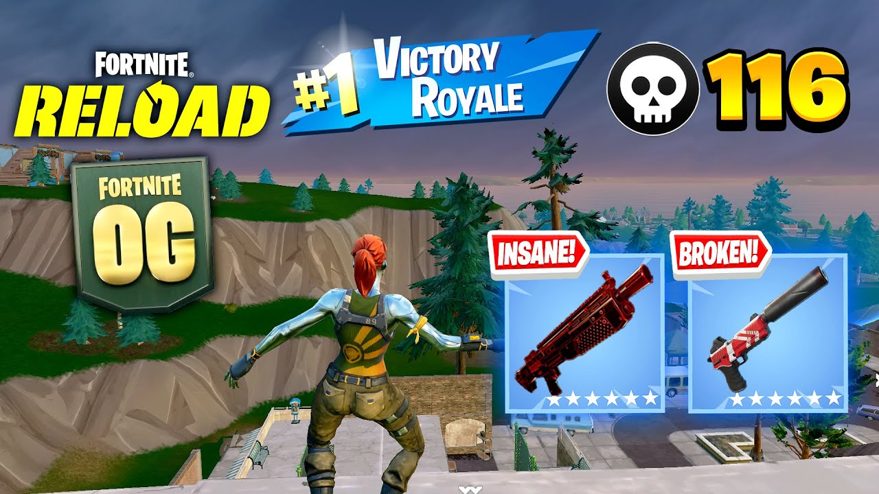 OG Fortnite Reload | High Kill Gameplay | Keyboard & Mouse