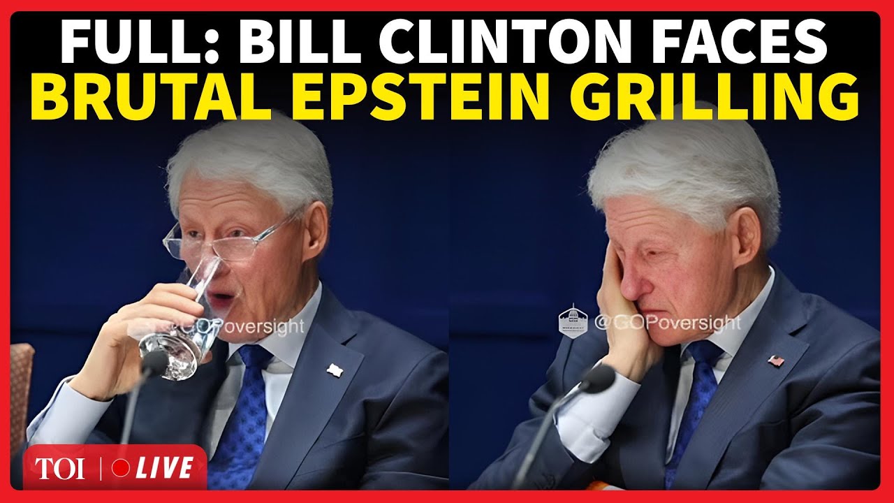 &lsquo;Did You Have S*X With Epstein GF Maxwell?&rsquo;: Bill Clinton Shivers During Epstein Hearing