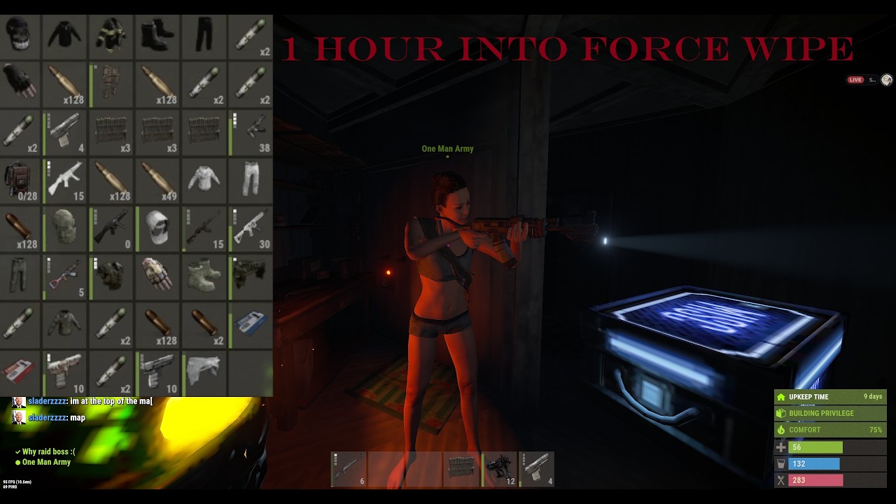 7,000 Hour Duo Against The server (Force Wipe) | Rust