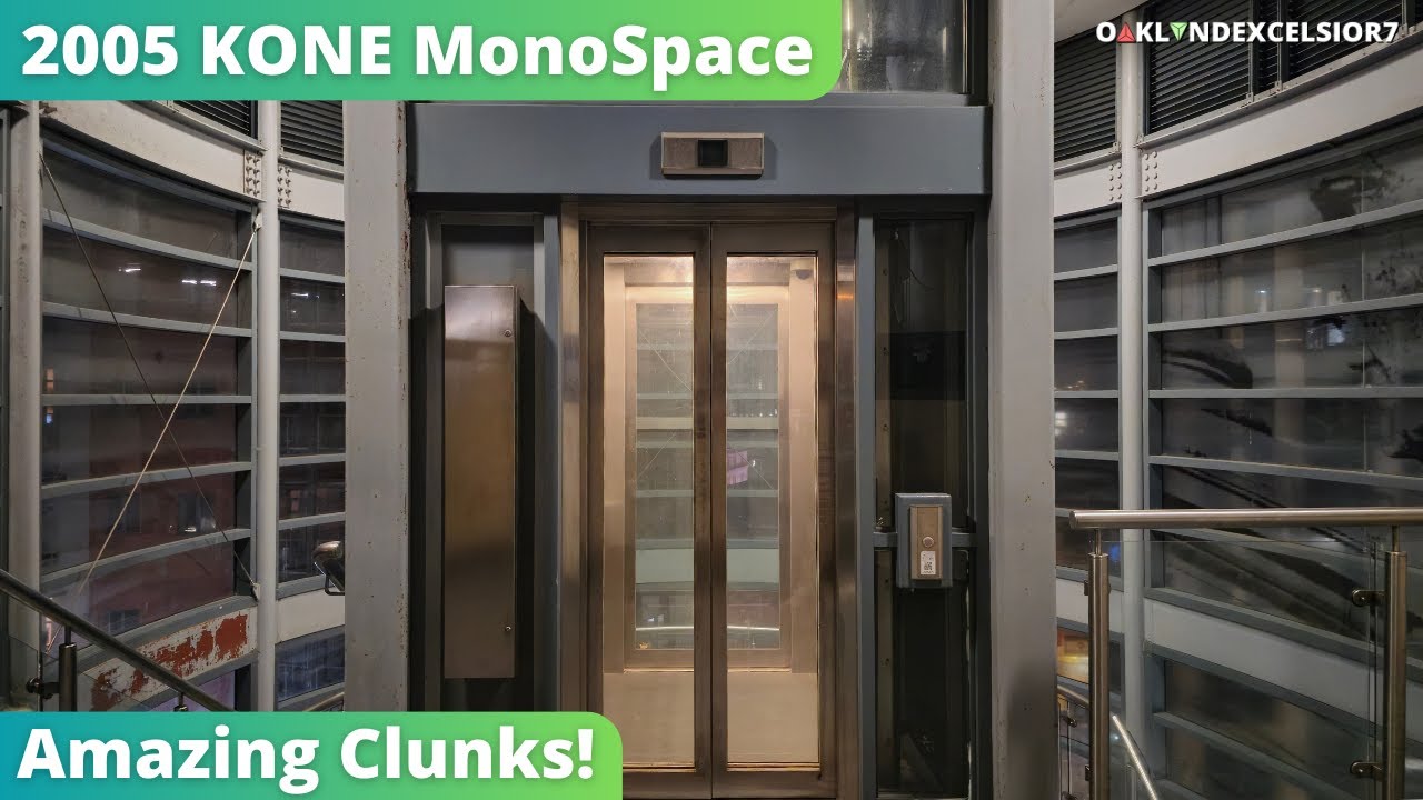 2005 Glass KONE MonoSpace Lift at Grainger Town Car Park, Newcastle