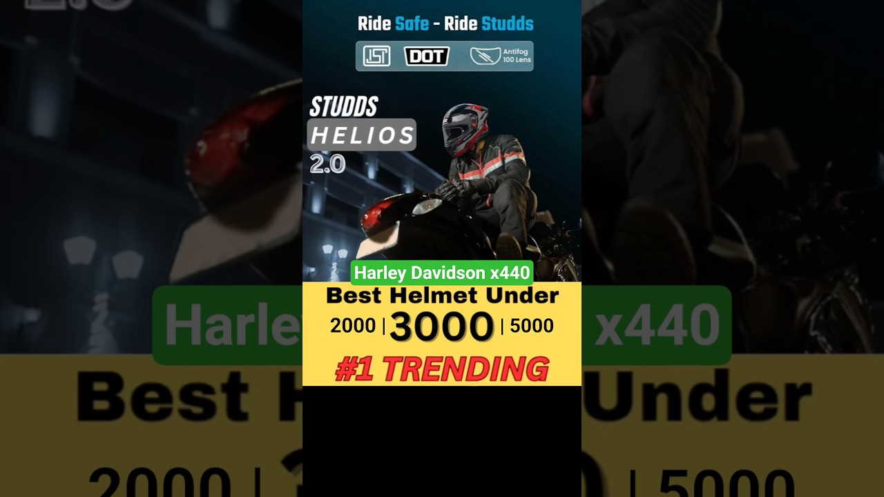 Best Helmet Under 3000 | Studds Helios Helmet