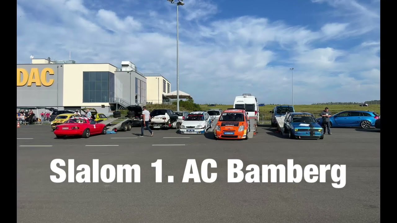 Slalom 1. AC Bamberg 2023 Citroen Saxo Seidel Sven #93