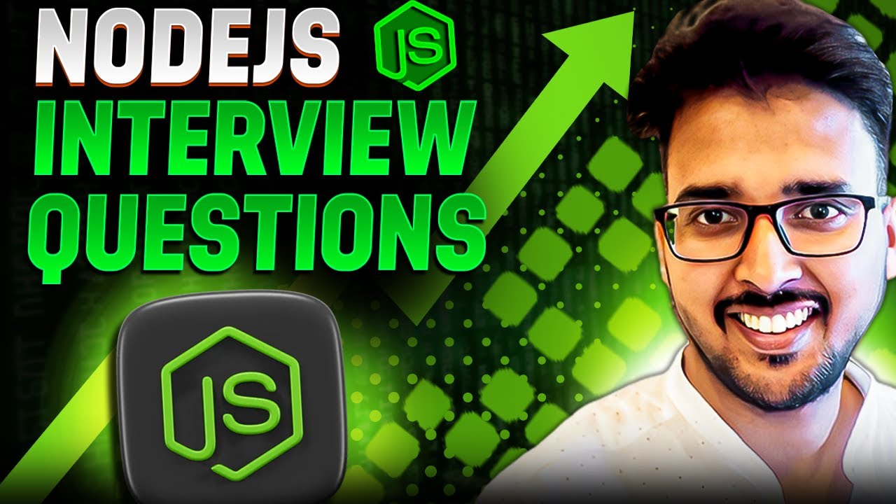 Node JS Interview Questions 🔥 NodeJS tutorial for beginners