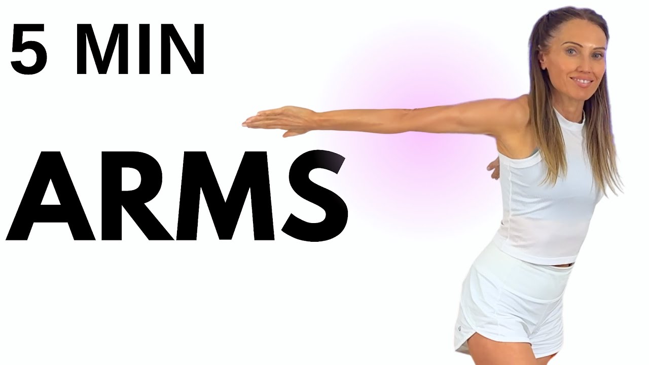 5 Min Toned Arms Workout | Arm Workout No Equipment