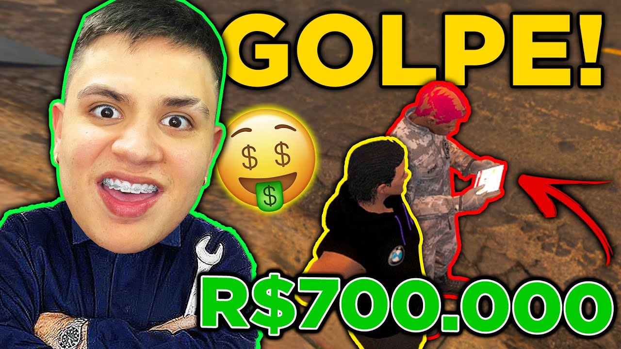 R0UBEl R$700.000 do PM no GTA RP 😂 (Paulinho o LOKO)