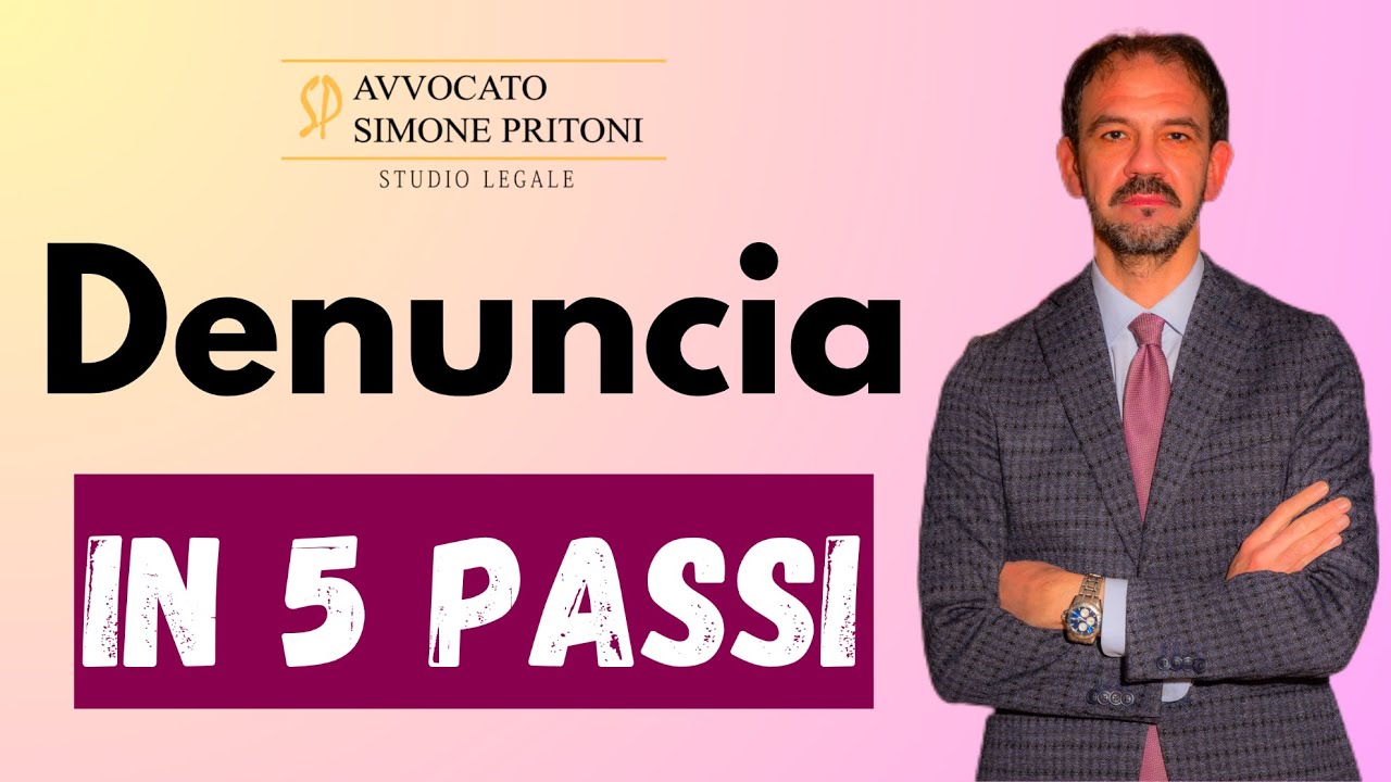 Come scrivere una QUERELA in 5 passi