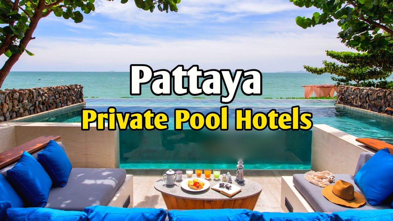 Топ-10 отелей с частными бассейнами в Паттайе, Таиланд 🇹🇭