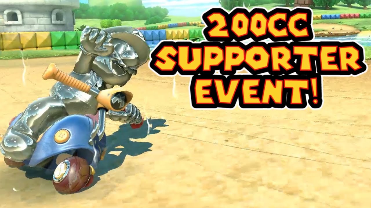 Mario Kart 8 Deluxe 200cc Online Races With Youtube Sponsors & Twitch Subscribers!