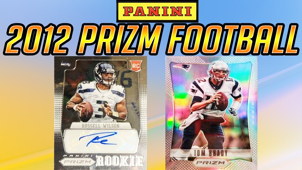The First Ever Panini PRIZM Football Card Set From 2012!