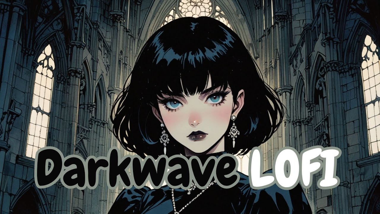 🖤 Darkwave Lofi 🎵🌙 Chill & Haunting Beats for Deep Focus & Relaxation ✨🎧