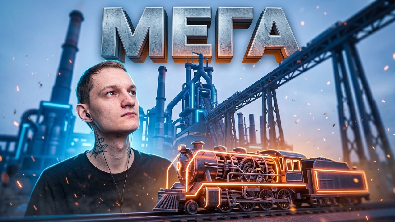 Новая МЕГА ЖД 🚂 Алюминий и Энергетика ⚡️ Завод 2 04 08 25 b \\ запись стрима\\