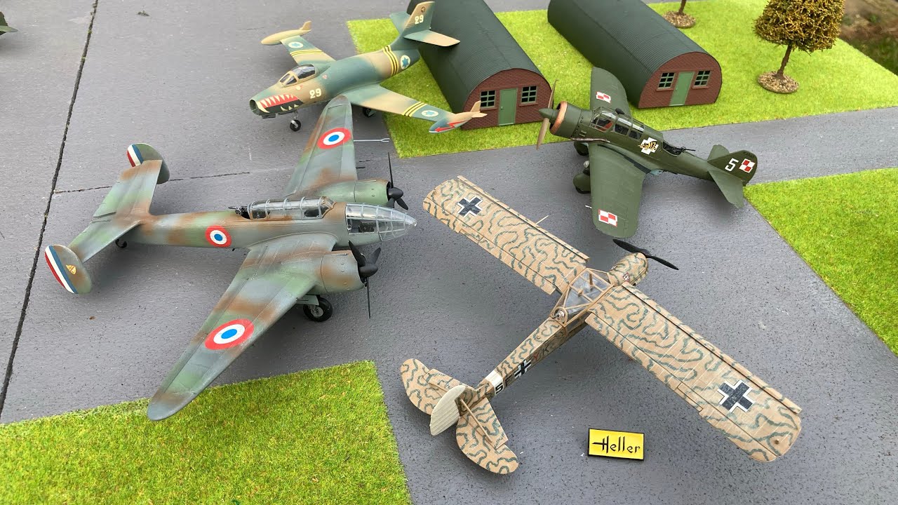 Коллекция моделей Heller 1/72
