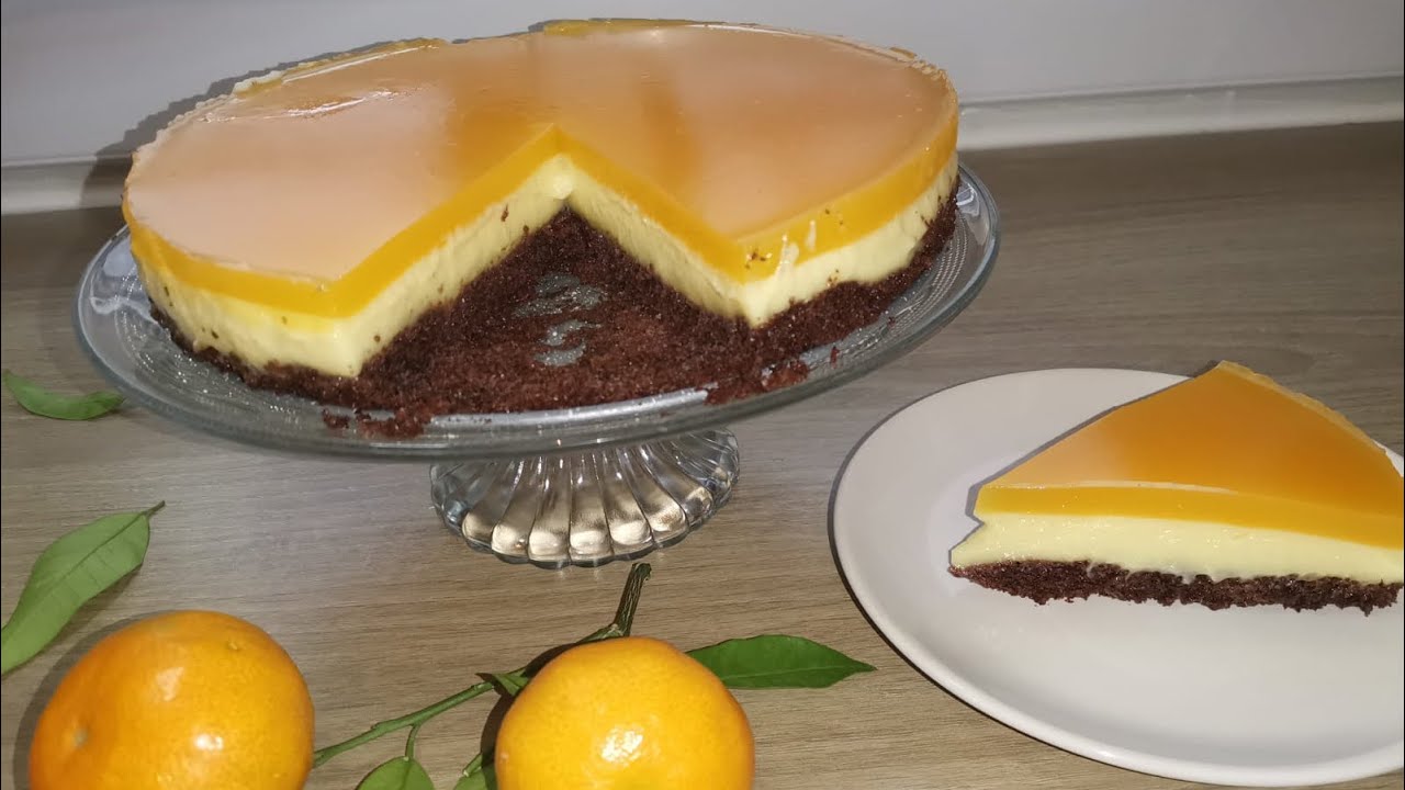 Gâteau à l’orange à 3 couches - très facile