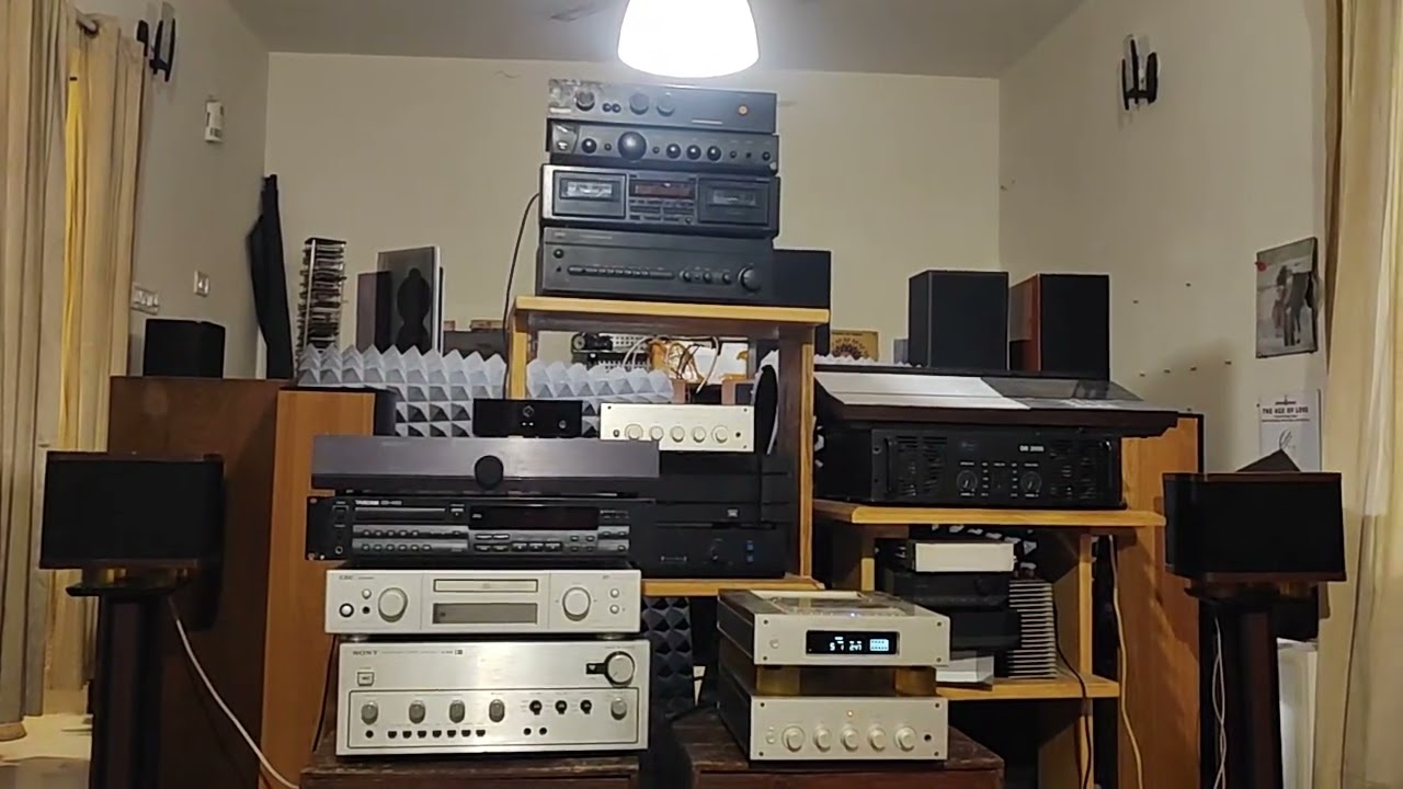 Sony X 5000 ES CDP Sony TA F 5000 ES integreted amplifier Vandarsteen VCC speakers