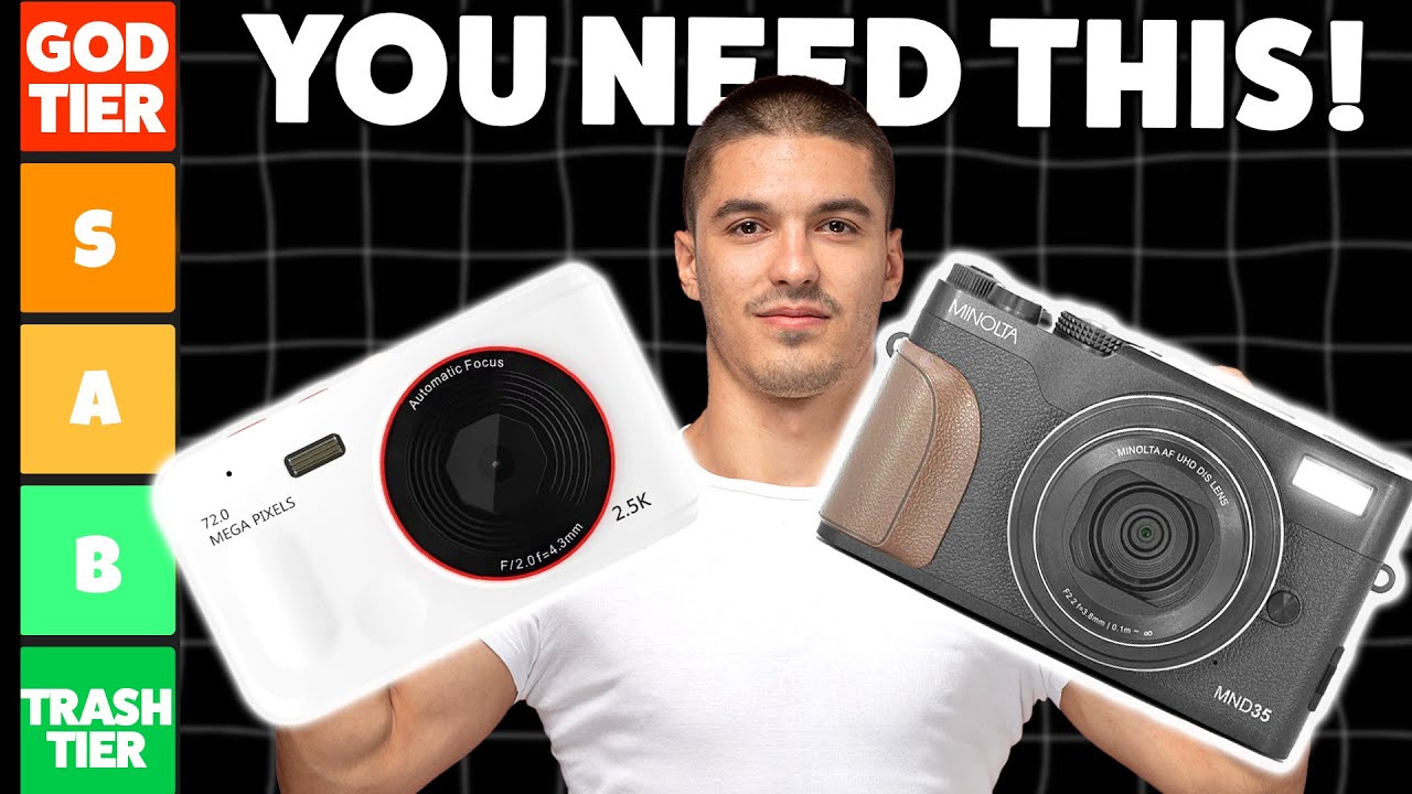 BEST Point & Shoot Camera 2025 Tier List - For Travel, Vlogging & More