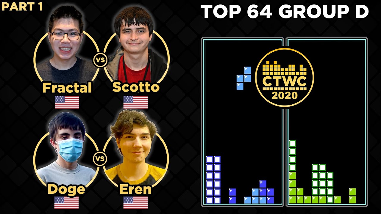 2020 CTWC - TETRIS Group D - Pt. 1 (see description for format)