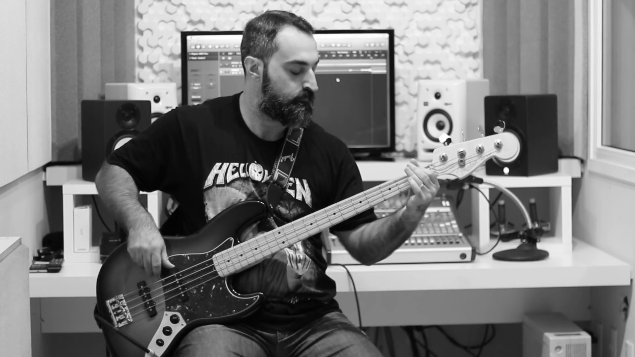 Anthrax - Caught in a mosh - Bass cover (HD) by Glauco Marcon